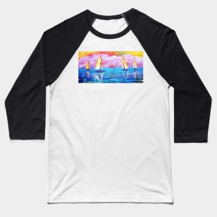 Cotton Candy Cove Baseball T-Shirt